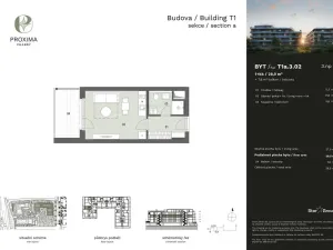 Prodej bytu 1+kk, Praha - Dolní Chabry, Dvorní, 28 m2