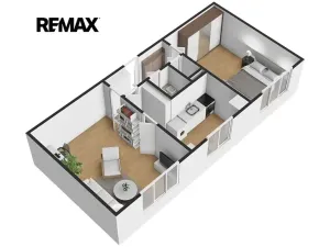Pronájem bytu 2+1, Plzeň, Koterovská, 52 m2