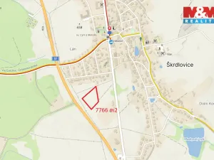 Prodej komerčního pozemku, Škrdlovice, 7766 m2