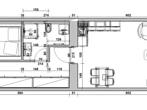 Prodej bytu 2+kk, Praha - Vinohrady, Bělehradská, 45 m2
