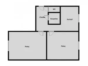 Prodej bytu 2+1, Chomutov, Kamenná, 59 m2