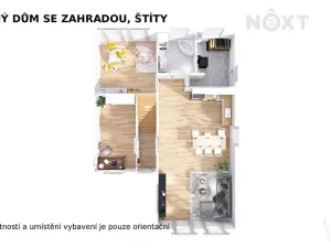 Prodej rodinného domu, Štíty, Na Pilníku, 130 m2