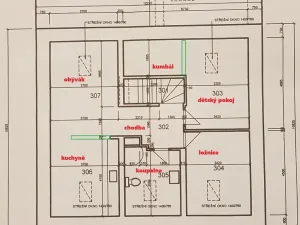 Prodej bytu 3+1, Morkovice-Slížany - Morkovice, Nádražní, 109 m2