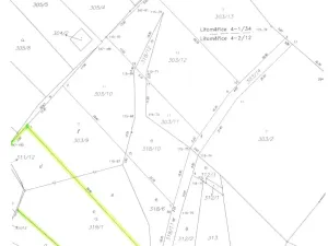 Prodej zahrady, Ústí nad Labem - Církvice, 1095 m2