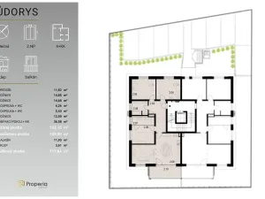 Prodej bytu 4+kk, Brno, Ječná, 102 m2