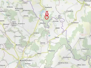 Prodej podílu lesa, Kamberk, 1844 m2