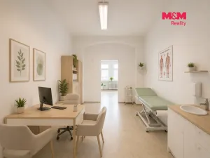 Pronájem kanceláře, Praha - Prosek, Prosecká, 113 m2