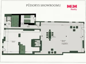 Pronájem obchodního prostoru, Pardubice - Zelené Předměstí, Smetanovo náměstí, 130 m2