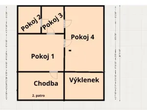 Prodej činžovního domu, Třebíč - Podklášteří, Zámecká, 140 m2