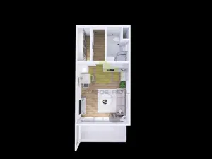 Pronájem bytu 1+kk, Olomouc, Topolová, 38 m2