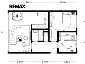 Prodej bytu 3+kk, Kladno, Francouzská, 55 m2
