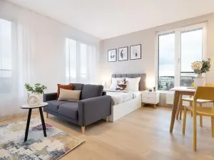 Pronájem bytu 1+kk, Praha - Prosek, Litoměřická, 35 m2