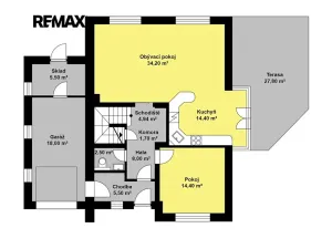 Prodej rodinného domu, Všechlapy, 180 m2