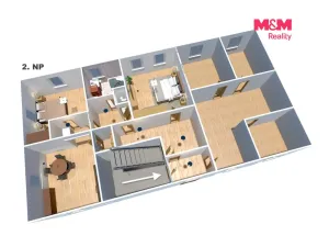 Prodej rodinného domu, Skršín - Dobrčice, 690 m2
