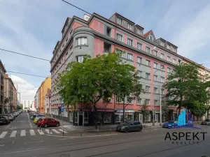 Pronájem bytu 2+kk, Praha - Holešovice, Poupětova, 64 m2