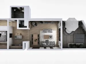 Prodej bytu 2+kk, Brno, Tumaňanova, 99 m2
