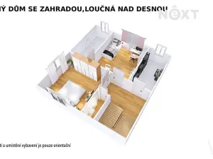 Prodej rodinného domu, Loučná nad Desnou, 150 m2