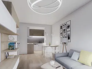 Prodej bytu 2+kk, Milovice, 56 m2