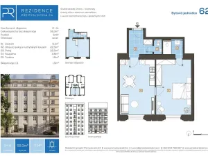 Prodej bytu 2+kk, Praha - Vinohrady, Přemyslovská, 59 m2
