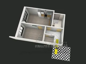Pronájem bytu 2+kk, České Budějovice, B. Smetany, 46 m2