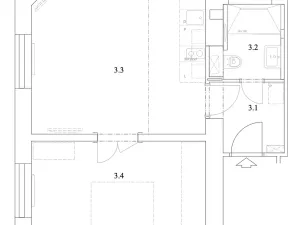 Pronájem bytu 2+kk, Praha, Bořivojova, 52 m2