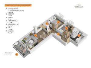 Pronájem bytu 3+kk, Praha, Arnošta Staňka, 66 m2