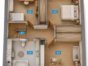 Prodej rodinného domu, Horní Lhota, Hlavní, 143 m2