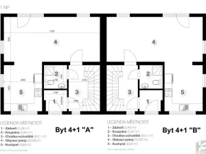 Prodej bytu 4+1, Mnichovo Hradiště, Akátová, 89 m2
