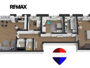 Pronájem bytu 4+kk, Česká Lípa, Jiráskova, 85 m2
