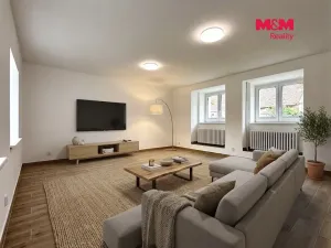 Pronájem bytu 2+1, Hobšovice - Skůry, 78 m2