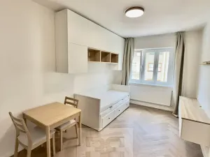 Pronájem bytu 1+kk, Praha - Smíchov, Jindřicha Plachty, 23 m2