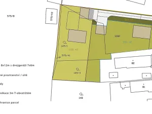 Prodej pozemku pro bydlení, Jeníkovice, 2633 m2