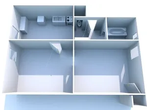 Pronájem bytu 2+1, Praha - Horní Měcholupy, Jaroměřská, 70 m2