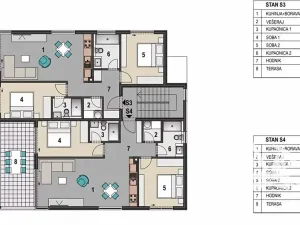 Prodej bytu 3+kk, Mandre, Chorvatsko, 70 m2