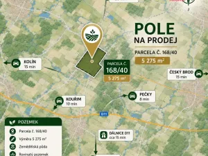 Prodej pole, Žabonosy, 5275 m2