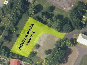 Pronájem komerčního pozemku, Červené Pečky, Dr. Dvořáka, 1400 m2