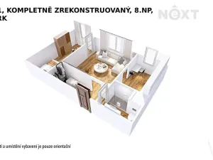 Prodej bytu 2+1, Šumperk, Jugoslávská, 46 m2