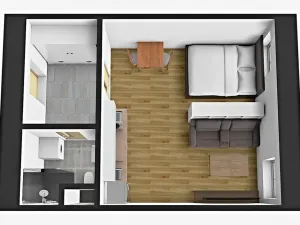 Pronájem bytu 1+kk, Praha - Vinohrady, Rubešova, 31 m2