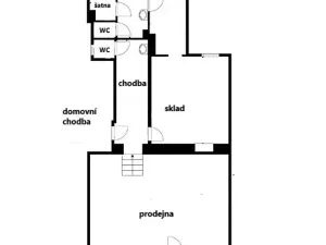 Pronájem obchodního prostoru, Ostrava, Nádražní, 115 m2