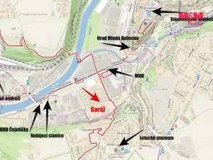 Pronájem garáže, Mladá Boleslav - Čejetice, 19 m2