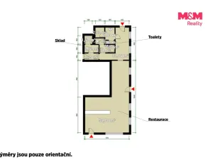 Pronájem obchodního prostoru, Mariánské Lázně, Ruská, 108 m2