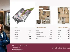 Prodej bytu 4+kk, Mělník, 148 m2