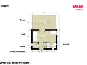 Prodej chaty, Česká Bříza, 32 m2