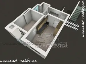 Pronájem bytu 2+kk, Praha - Vršovice, Oblouková, 41 m2