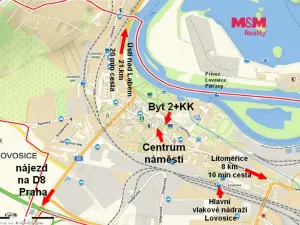 Prodej bytu 2+kk, Lovosice, Osvoboditelů, 67 m2