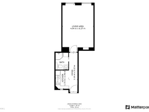 Pronájem bytu 1+1, Praha - Holešovice, Kamenická, 45 m2