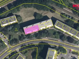 Pronájem bytu 1+1, Chomutov, 17. listopadu, 36 m2