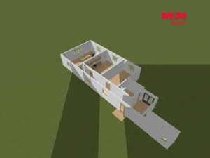 Pronájem bytu 3+kk, Kasejovice, 107 m2