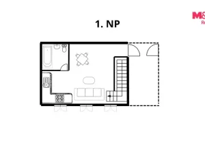 Prodej bytu 3+kk, Zlín, Mostní, 61 m2