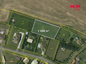 Prodej pozemku pro bydlení, Úžice - Čekanov, 1968 m2